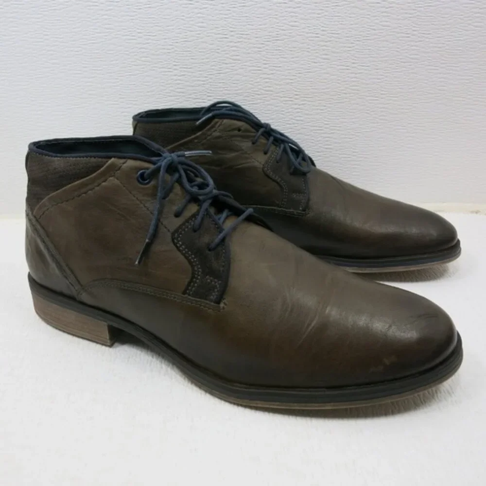 San Marina Oil Tanned Two Tone Leather Chukka Boots Men's Footwear Shoes 45 11 M